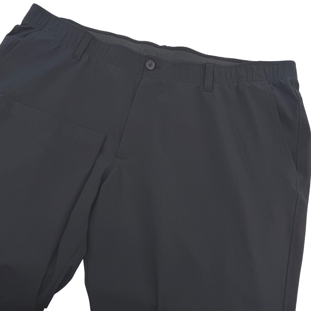 Under Armour Pants Mens 42x31 (Tag 44x30) Black Performance Stretch Chino Golf